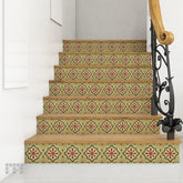 Mosaicowall DIY Peel and Stick Floor Tiles for Kitchen, Living & Dining Room